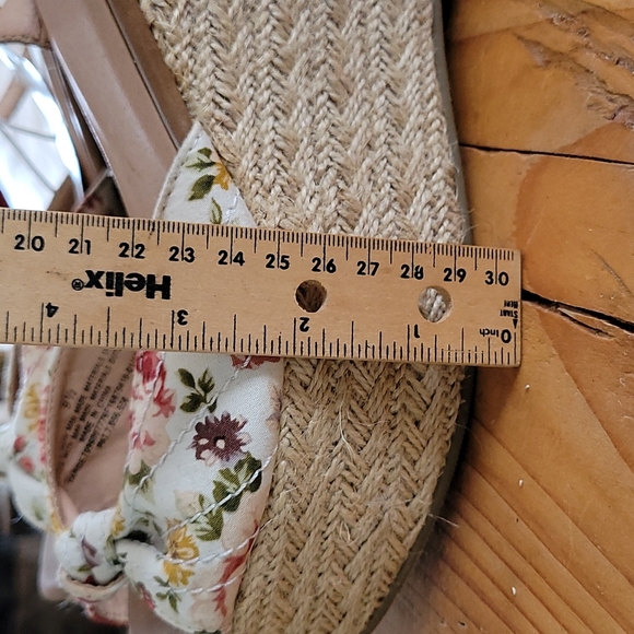 Xhileration chunky wedge espadrille opentoe sandal - Picture 7 of 12